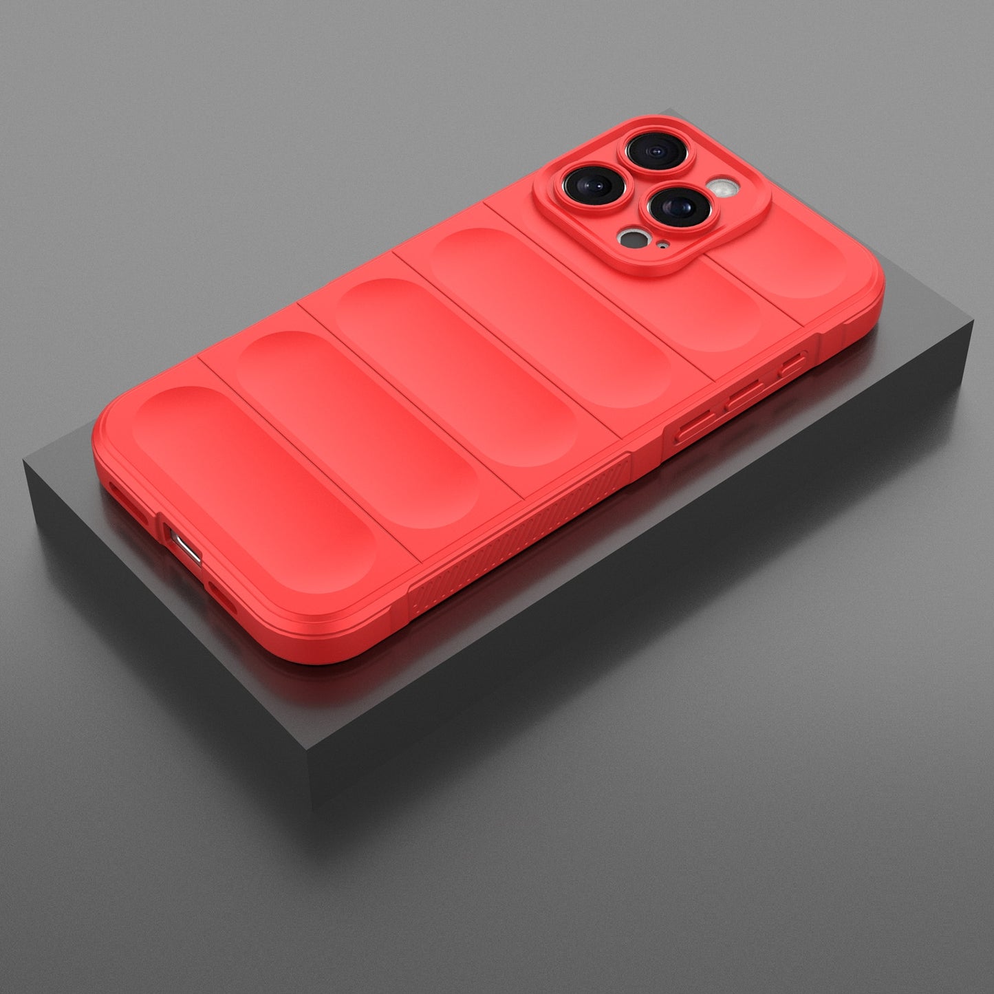 iPhone 16 Pro Max Shock Absorbent Magic Shield TPU + Flannel Phone Case, Featuring Ridged Drop Protection, Bright Colours & Easy Access