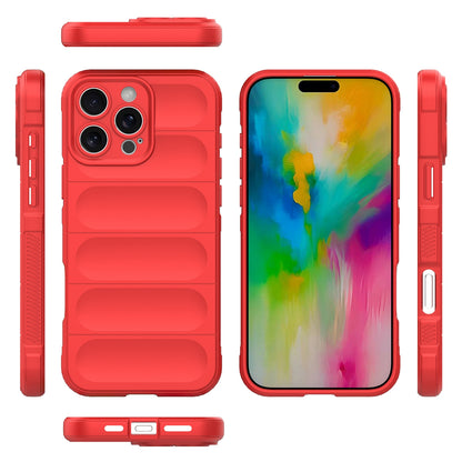iPhone 16 Pro Max Shock Absorbent Magic Shield TPU + Flannel Phone Case, Featuring Ridged Drop Protection, Bright Colours & Easy Access