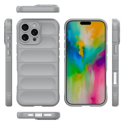 iPhone 16 Pro Max Shock Absorbent Magic Shield TPU + Flannel Phone Case, Featuring Ridged Drop Protection, Bright Colours & Easy Access