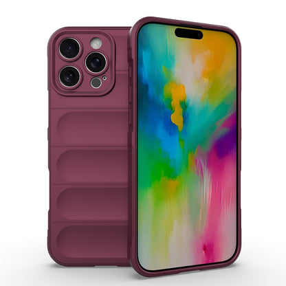 iPhone 16 Pro Max Shock Absorbent Magic Shield TPU + Flannel Phone Case, Featuring Ridged Drop Protection, Bright Colours & Easy Access