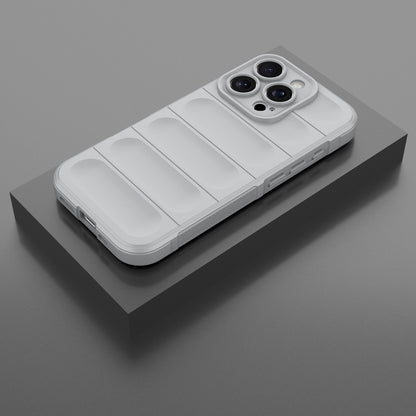 iPhone 16 Pro Shock Absorbent Magic Shield TPU + Flannel Phone Case, Featuring Ridged Drop Protection, Bright Colours & Easy Access