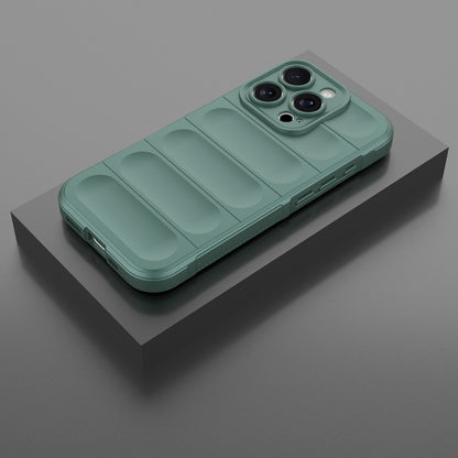 iPhone 16 Pro Shock Absorbent Magic Shield TPU + Flannel Phone Case, Featuring Ridged Drop Protection, Bright Colours & Easy Access