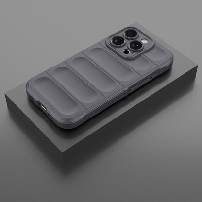 iPhone 16 Pro Shock Absorbent Magic Shield TPU + Flannel Phone Case, Featuring Ridged Drop Protection, Bright Colours & Easy Access