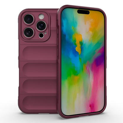 iPhone 16 Pro Shock Absorbent Magic Shield TPU + Flannel Phone Case, Featuring Ridged Drop Protection, Bright Colours & Easy Access