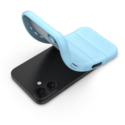 iPhone 16 Plus Shock Absorbent Magic Shield TPU + Flannel Phone Case, Featuring Ridged Drop Protection, Bright Colours & Easy Access