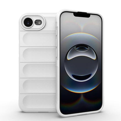 Apple iPhone 16e Magic Shield TPU + Flannel Protective Phone Case Cover, Shockproof Scratch Resistant