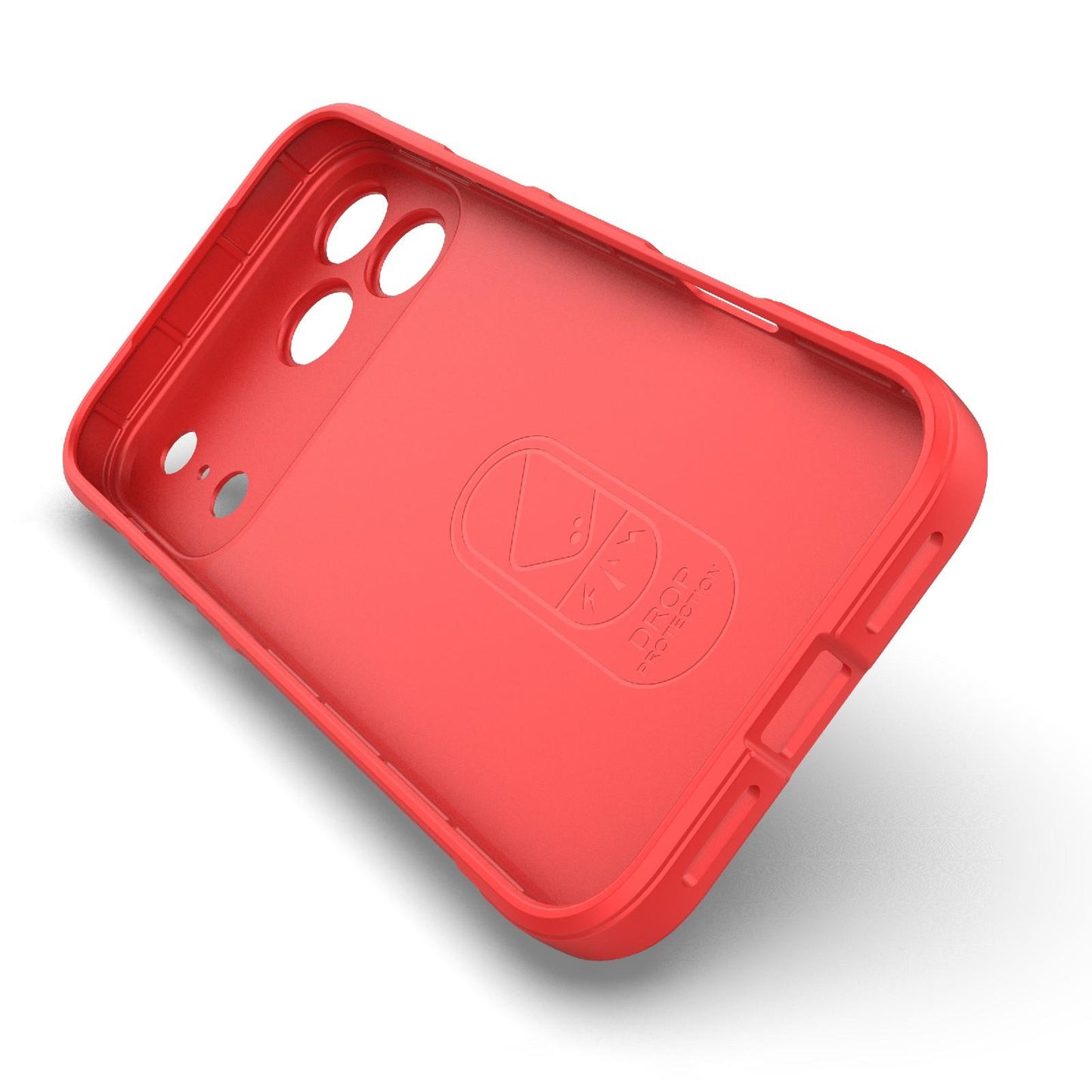 Apple iPhone 18 Pro Max Magic Shield TPU + Flannel Protective Phone Case Cover, Shockproof Scratch Resistant