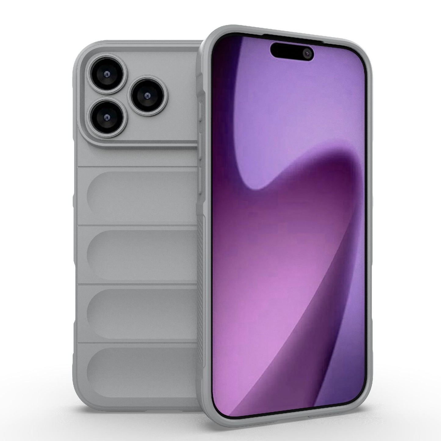 Apple iPhone 18 Pro Max Magic Shield TPU + Flannel Protective Phone Case Cover, Shockproof Scratch Resistant