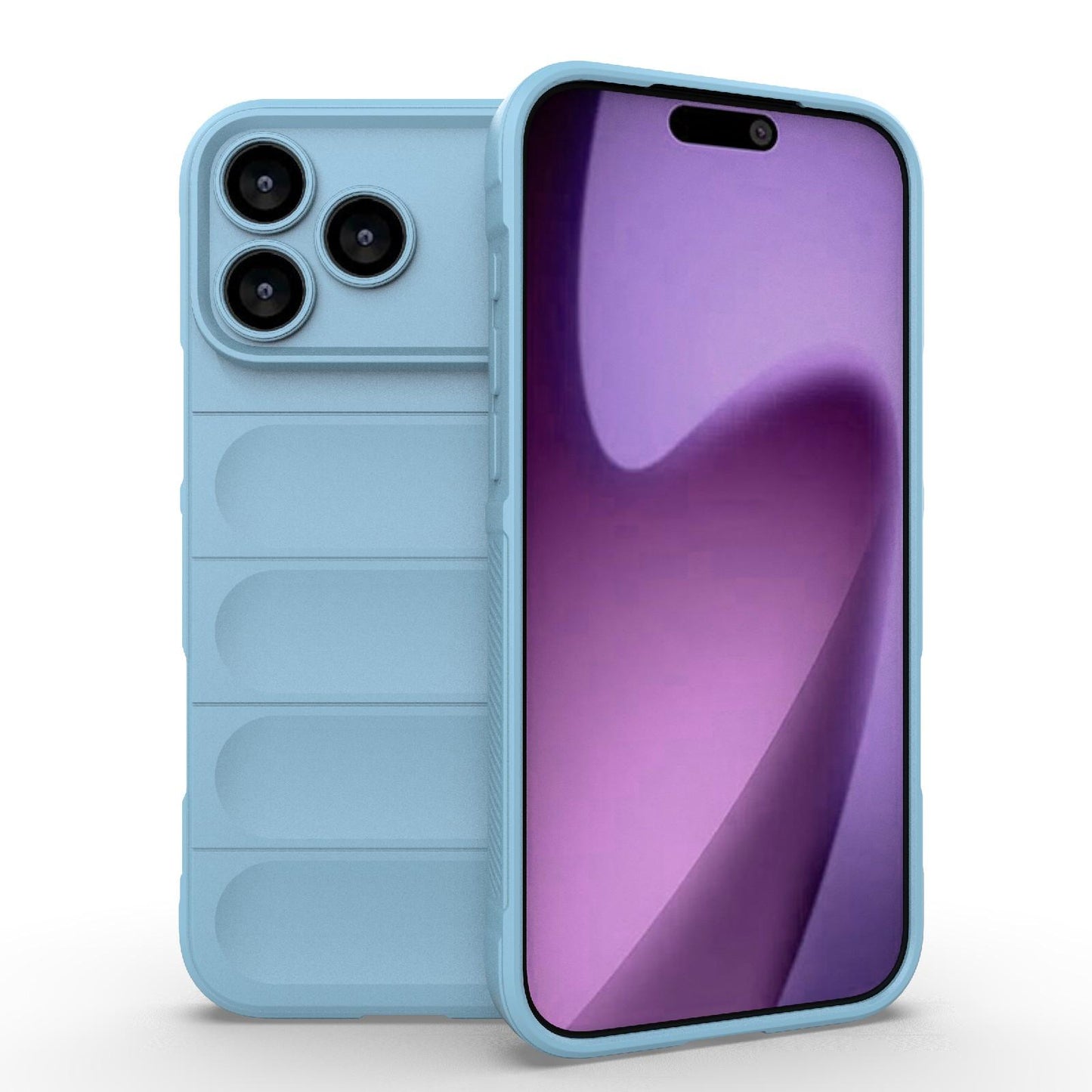 Apple iPhone 17 Pro Max Magic Shield TPU + Flannel Protective Phone Case Cover, Shockproof Scratch Resistant