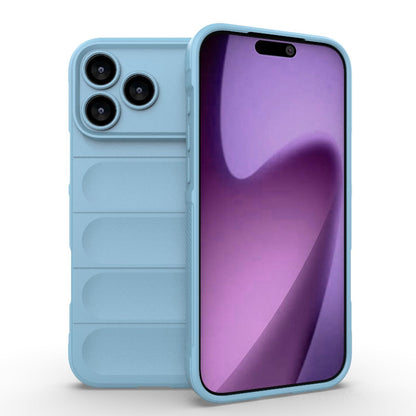 Apple iPhone 17 Pro Max Magic Shield TPU + Flannel Protective Phone Case Cover, Shockproof Scratch Resistant