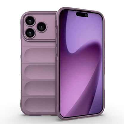 Apple iPhone 18 Pro Max Magic Shield TPU + Flannel Protective Phone Case Cover, Shockproof Scratch Resistant