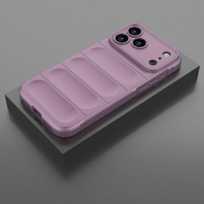 Apple iPhone 17 Pro Max Magic Shield TPU + Flannel Protective Phone Case Cover, Shockproof Scratch Resistant