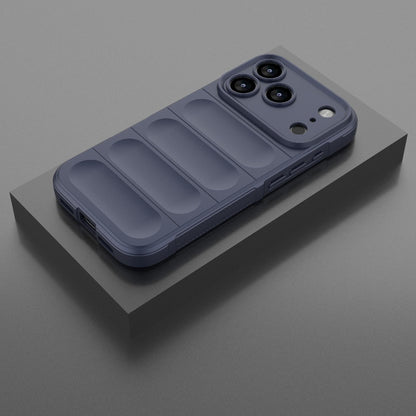 Apple iPhone 17 Pro Magic Shield TPU + Flannel Protective Phone Case Cover, Shockproof Scratch Resistant