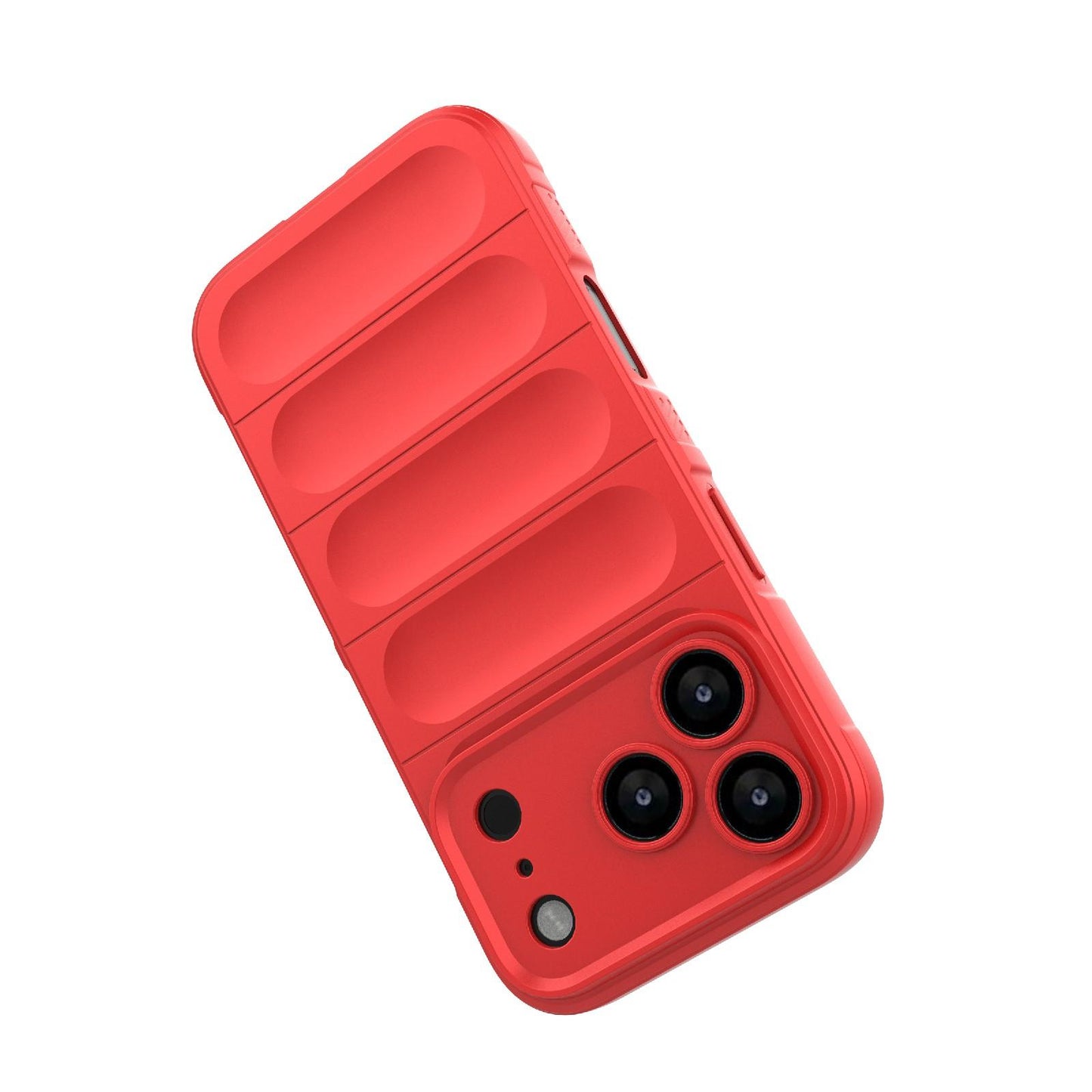 Apple iPhone 18 Pro Magic Shield TPU + Flannel Protective Phone Case Cover, Shockproof Scratch Resistant