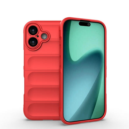 Apple iPhone 17 Magic Shield TPU + Flannel Protective Phone Case Cover, Shockproof Scratch Resistant