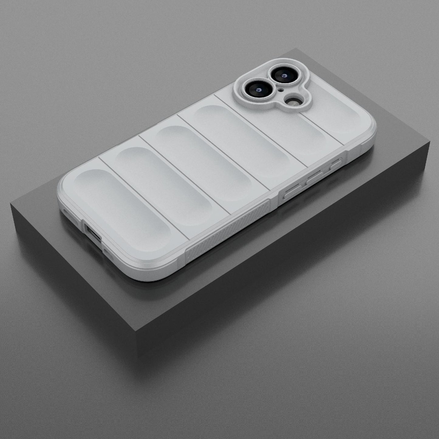 Apple iPhone 17 Magic Shield TPU + Flannel Protective Phone Case Cover, Shockproof Scratch Resistant