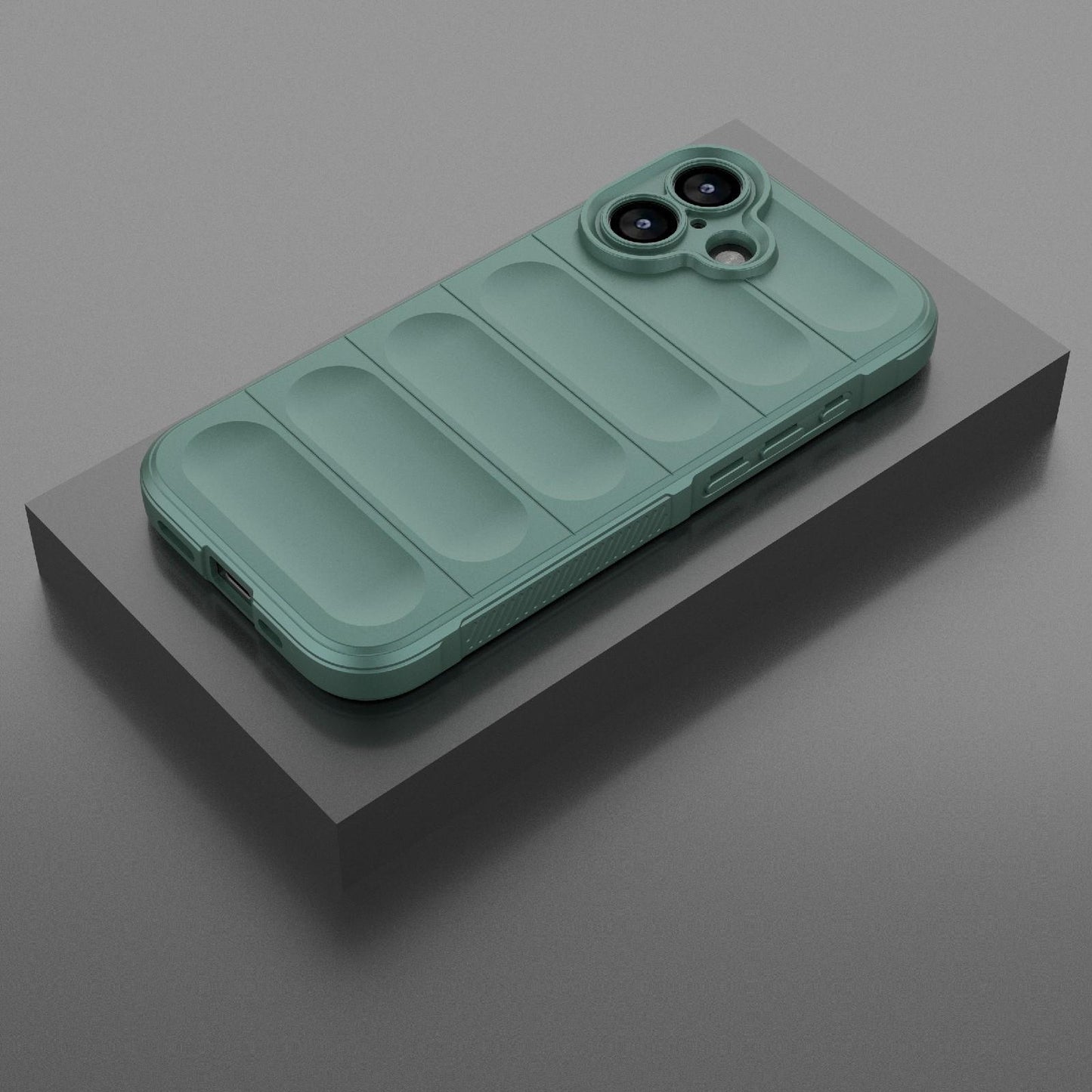 Apple iPhone 17 Magic Shield TPU + Flannel Protective Phone Case Cover, Shockproof Scratch Resistant