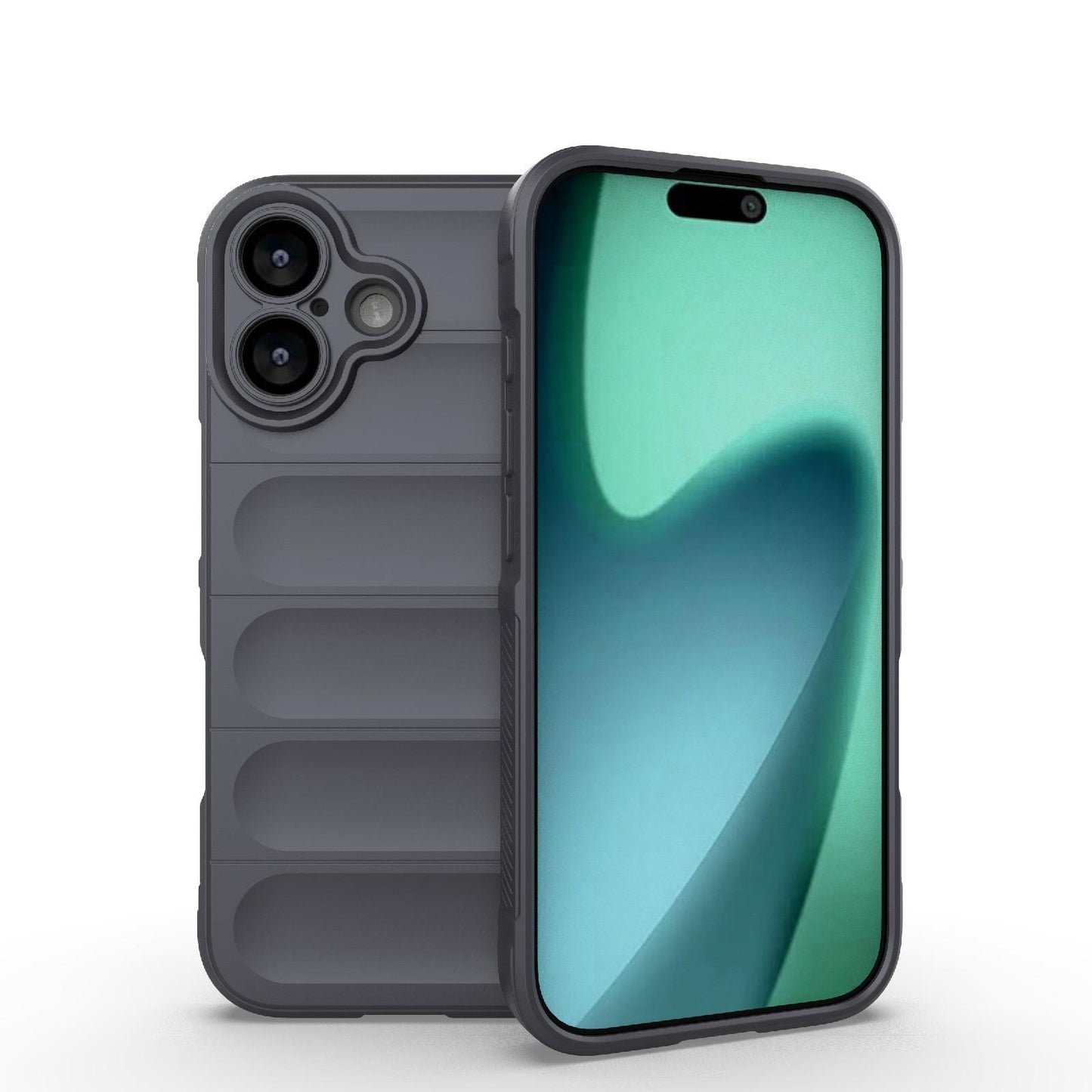 Apple iPhone 17 Magic Shield TPU + Flannel Protective Phone Case Cover, Shockproof Scratch Resistant