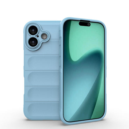 Apple iPhone 17 Magic Shield TPU + Flannel Protective Phone Case Cover, Shockproof Scratch Resistant