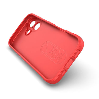 Apple iPhone 17 Magic Shield TPU + Flannel Protective Phone Case Cover, Shockproof Scratch Resistant