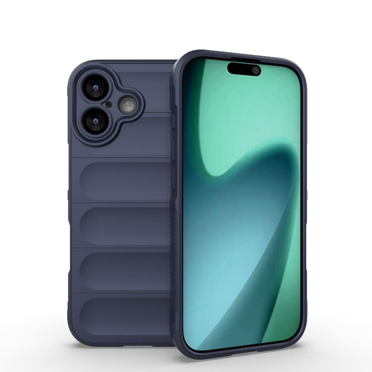 Apple iPhone 17 Magic Shield TPU + Flannel Protective Phone Case Cover, Shockproof Scratch Resistant