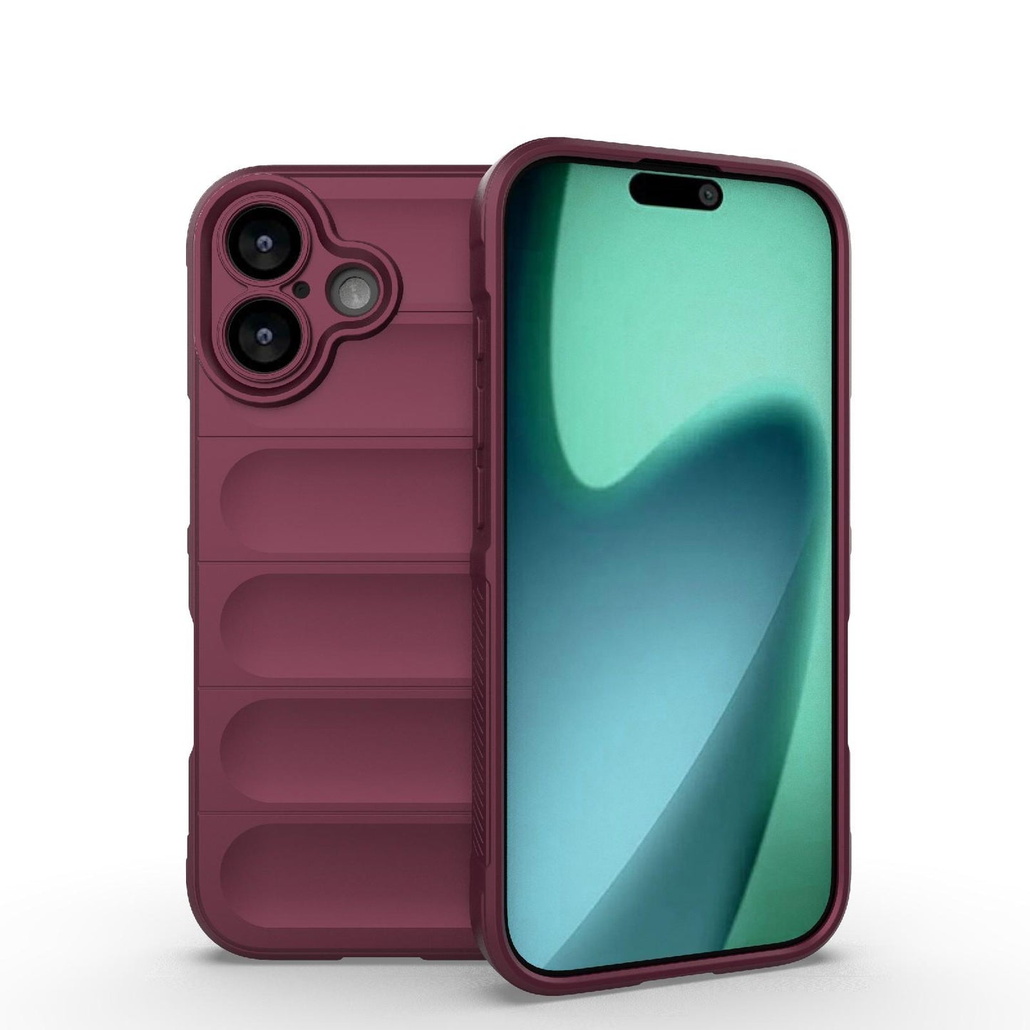 Apple iPhone 17 Magic Shield TPU + Flannel Protective Phone Case Cover, Shockproof Scratch Resistant