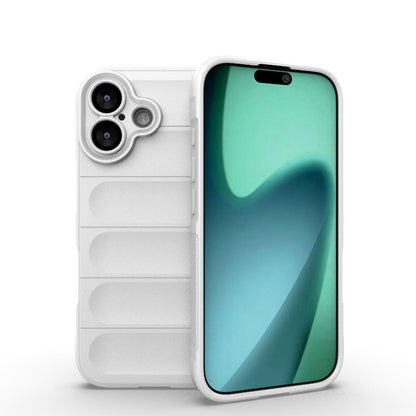 Apple iPhone 17 Magic Shield TPU + Flannel Protective Phone Case Cover, Shockproof Scratch Resistant