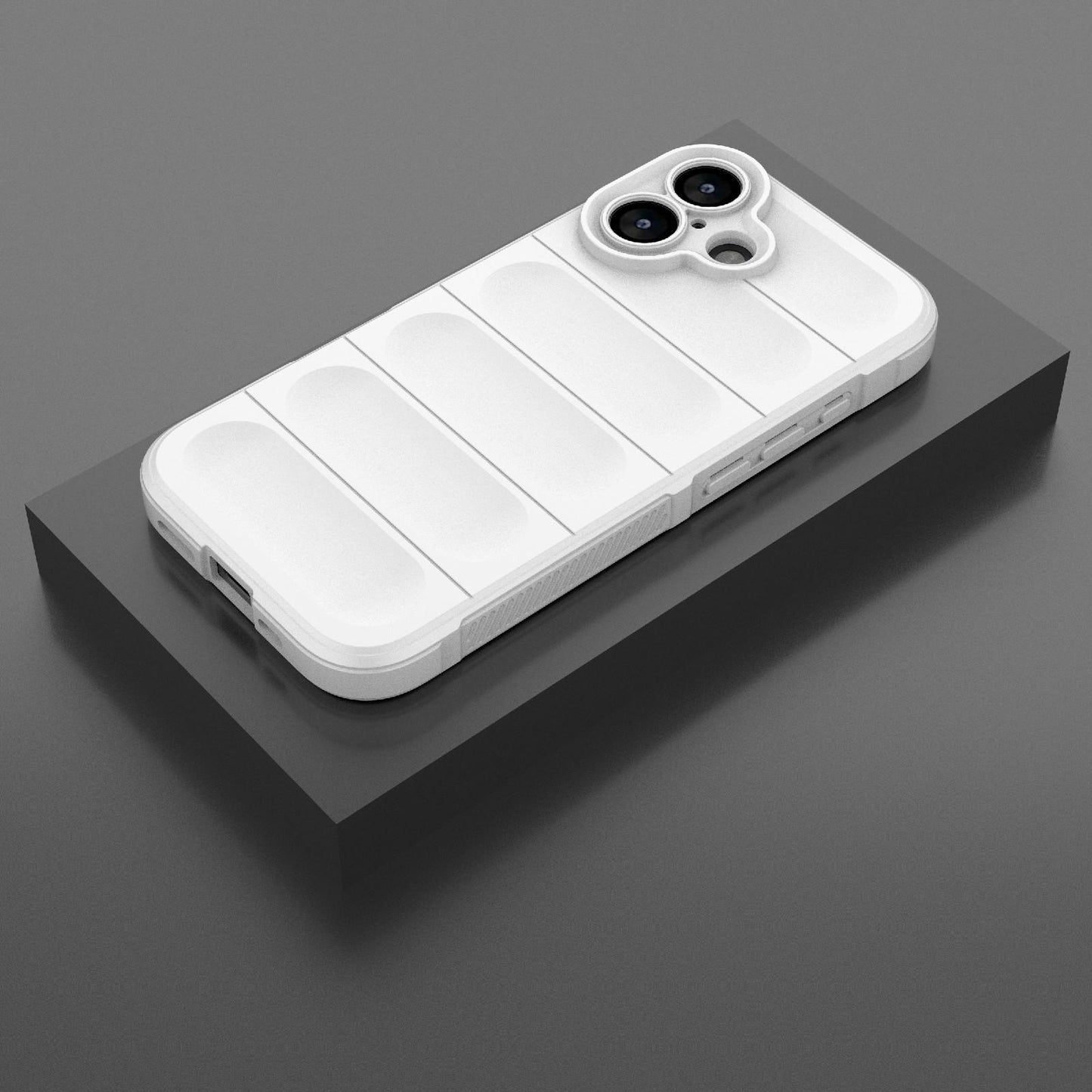 Apple iPhone 17 Magic Shield TPU + Flannel Protective Phone Case Cover, Shockproof Scratch Resistant