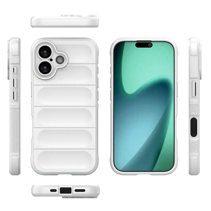 Apple iPhone 17 Magic Shield TPU + Flannel Protective Phone Case Cover, Shockproof Scratch Resistant