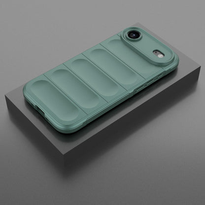 Apple iPhone Air Magic Shield TPU + Flannel Protective Phone Case Cover, Shockproof Scratch Resistant