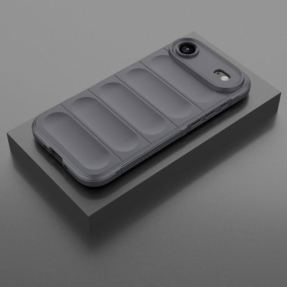 Apple iPhone Air Magic Shield TPU + Flannel Protective Phone Case Cover, Shockproof Scratch Resistant