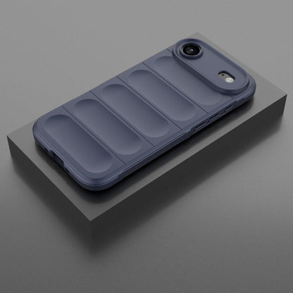 Apple iPhone Air Magic Shield TPU + Flannel Protective Phone Case Cover, Shockproof Scratch Resistant