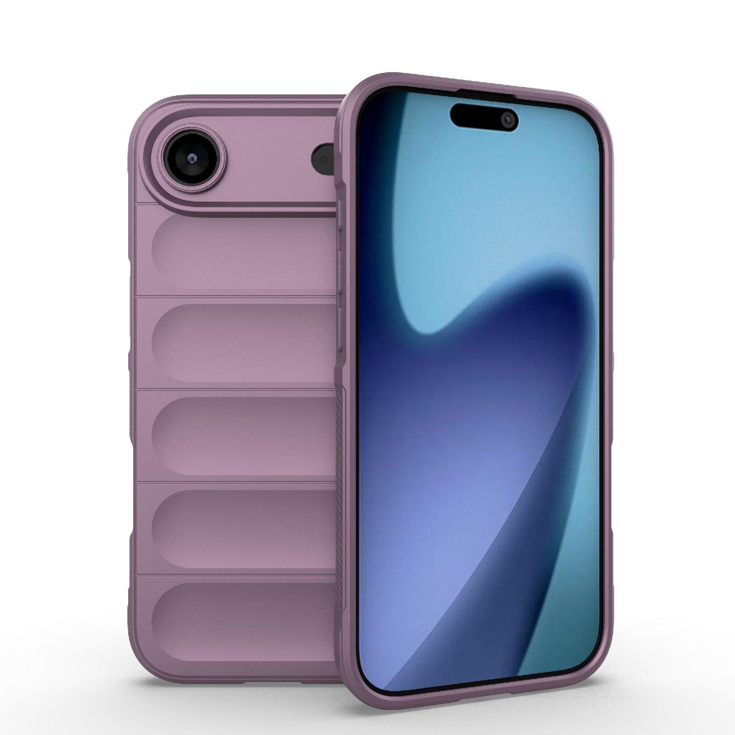 Apple iPhone Air Magic Shield TPU + Flannel Protective Phone Case Cover, Shockproof Scratch Resistant