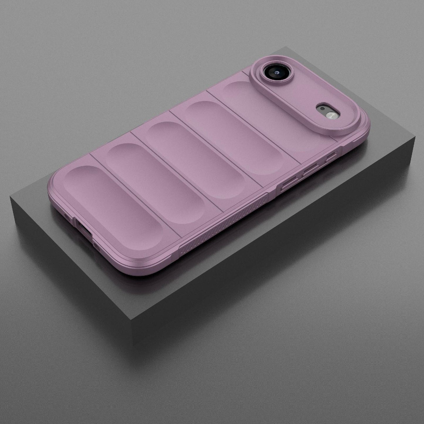 Apple iPhone Air Magic Shield TPU + Flannel Protective Phone Case Cover, Shockproof Scratch Resistant