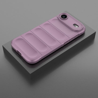 Apple iPhone Air Magic Shield TPU + Flannel Protective Phone Case Cover, Shockproof Scratch Resistant