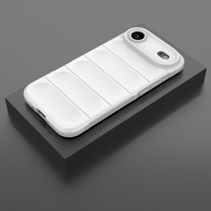 Apple iPhone Air Magic Shield TPU + Flannel Protective Phone Case Cover, Shockproof Scratch Resistant