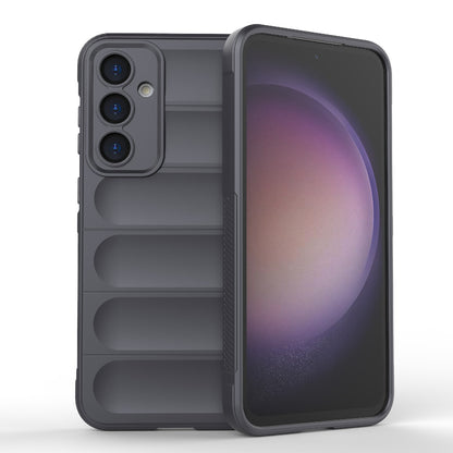Samsung Galaxy S23 FE 5G Magic Shield TPU + Flannel Protective Phone Case Cover, Shockproof Scratch Resistant