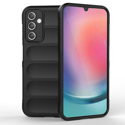 Samsung Galaxy A25 5G Magic Shield TPU + Flannel Protective Phone Case Cover, Shockproof Scratch Resistant