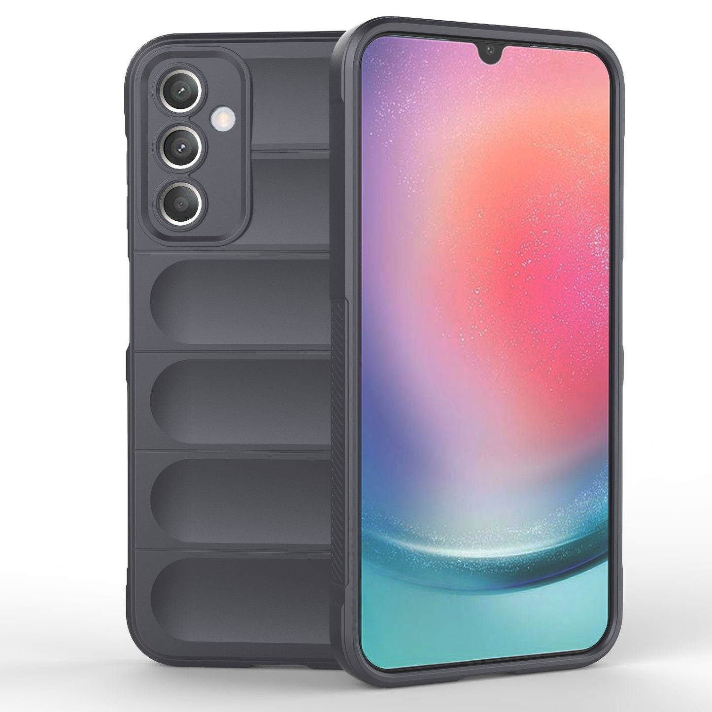 Samsung Galaxy A25 5G Magic Shield TPU + Flannel Protective Phone Case Cover, Shockproof Scratch Resistant