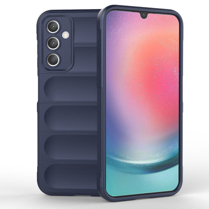 Samsung Galaxy A25 5G Magic Shield TPU + Flannel Protective Phone Case Cover, Shockproof Scratch Resistant