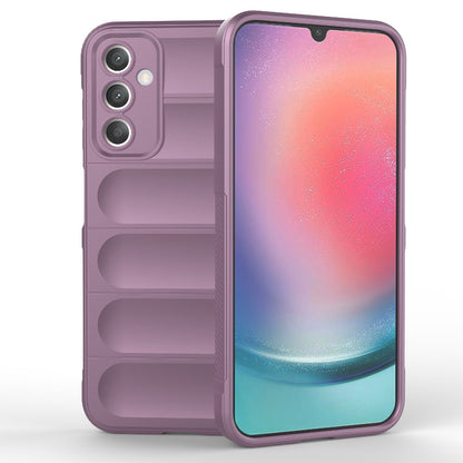 Samsung Galaxy A25 5G Magic Shield TPU + Flannel Protective Phone Case Cover, Shockproof Scratch Resistant