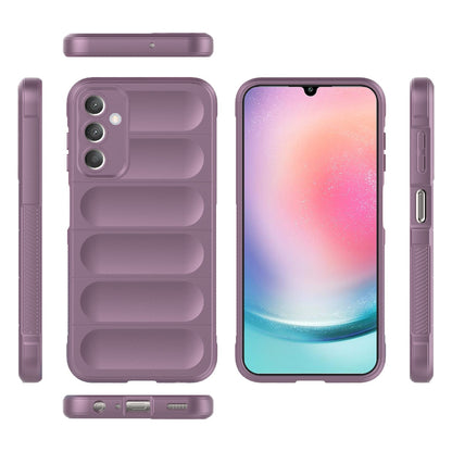 Samsung Galaxy A25 5G Magic Shield TPU + Flannel Protective Phone Case Cover, Shockproof Scratch Resistant