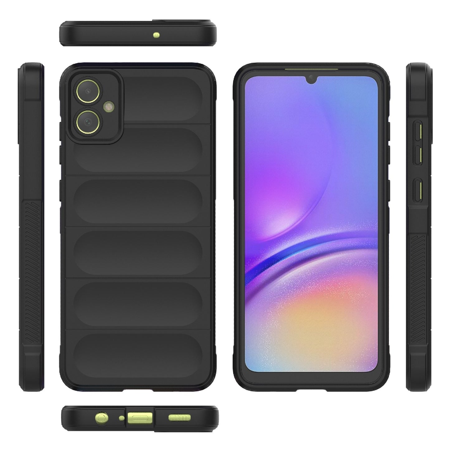 Samsung Galaxy A05 4G Magic Shield TPU + Flannel Protective Phone Case Cover, Shockproof Scratch Resistant
