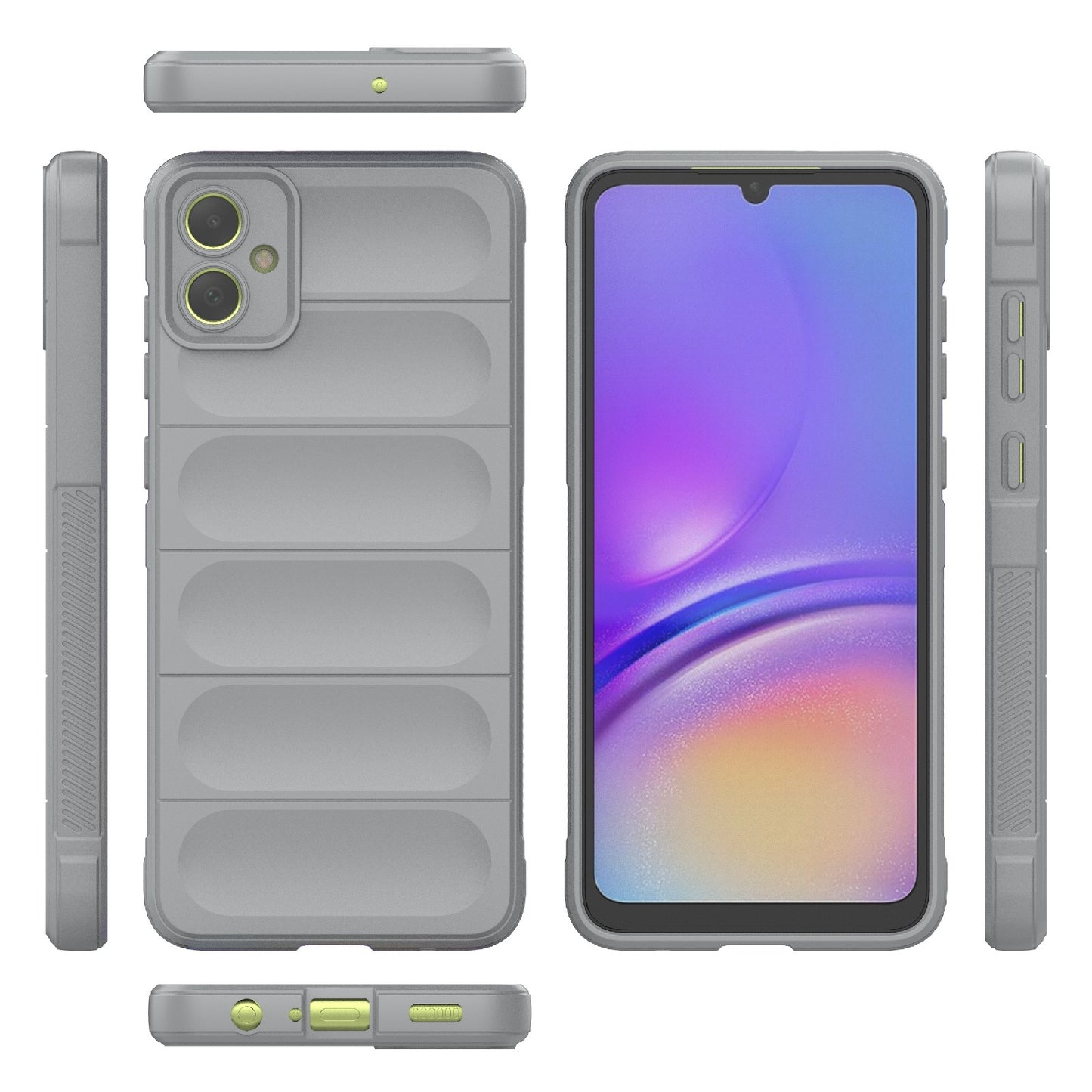Samsung Galaxy A05 4G Magic Shield TPU + Flannel Protective Phone Case Cover, Shockproof Scratch Resistant