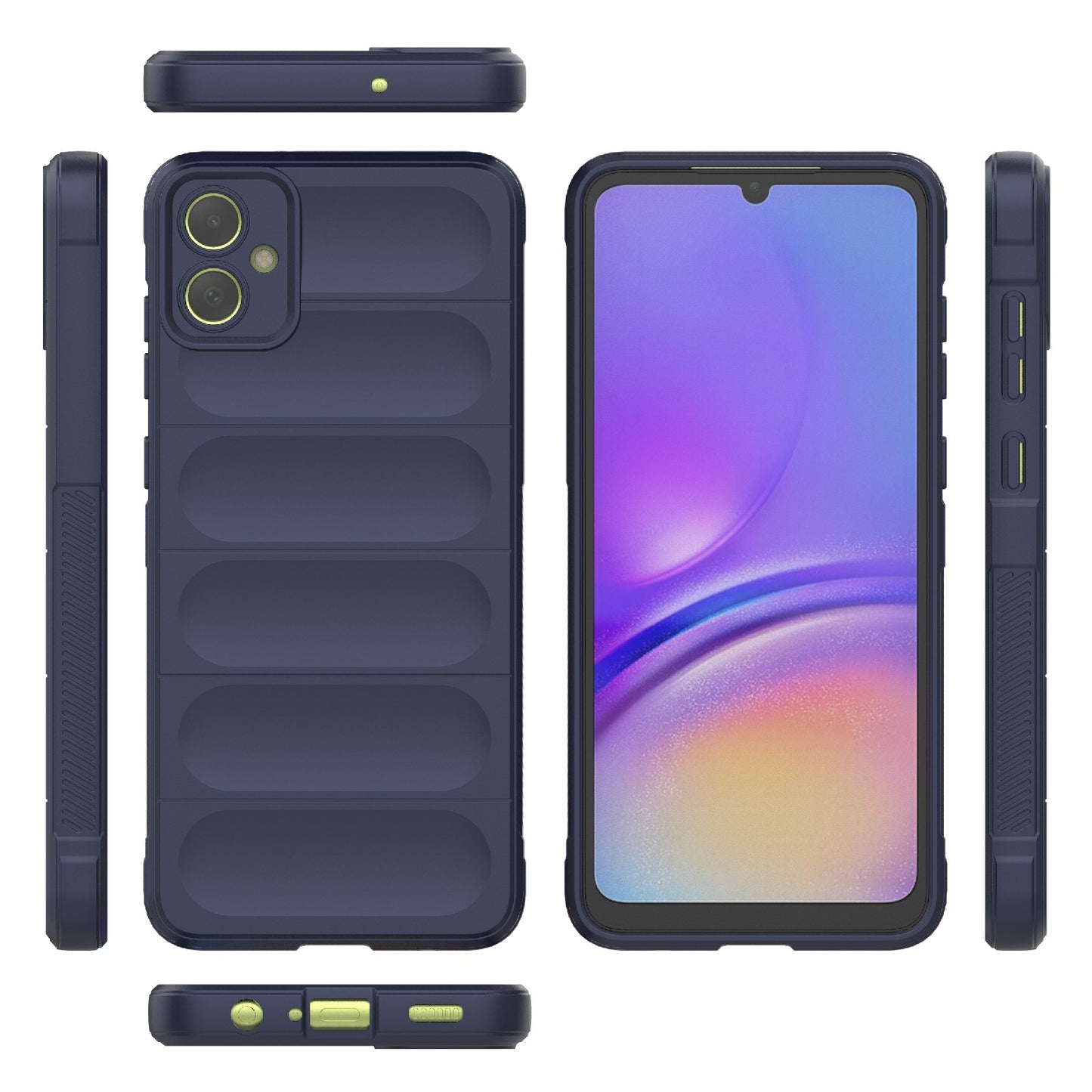 Samsung Galaxy A05 4G Magic Shield TPU + Flannel Protective Phone Case Cover, Shockproof Scratch Resistant