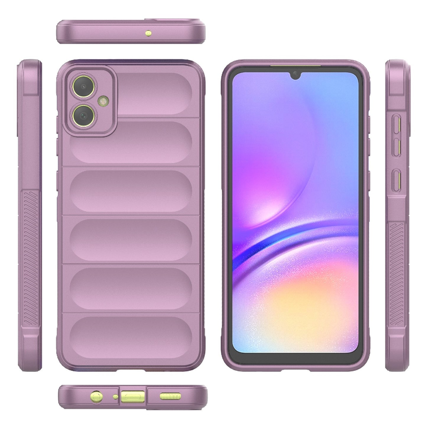 Samsung Galaxy A05 4G Magic Shield TPU + Flannel Protective Phone Case Cover, Shockproof Scratch Resistant