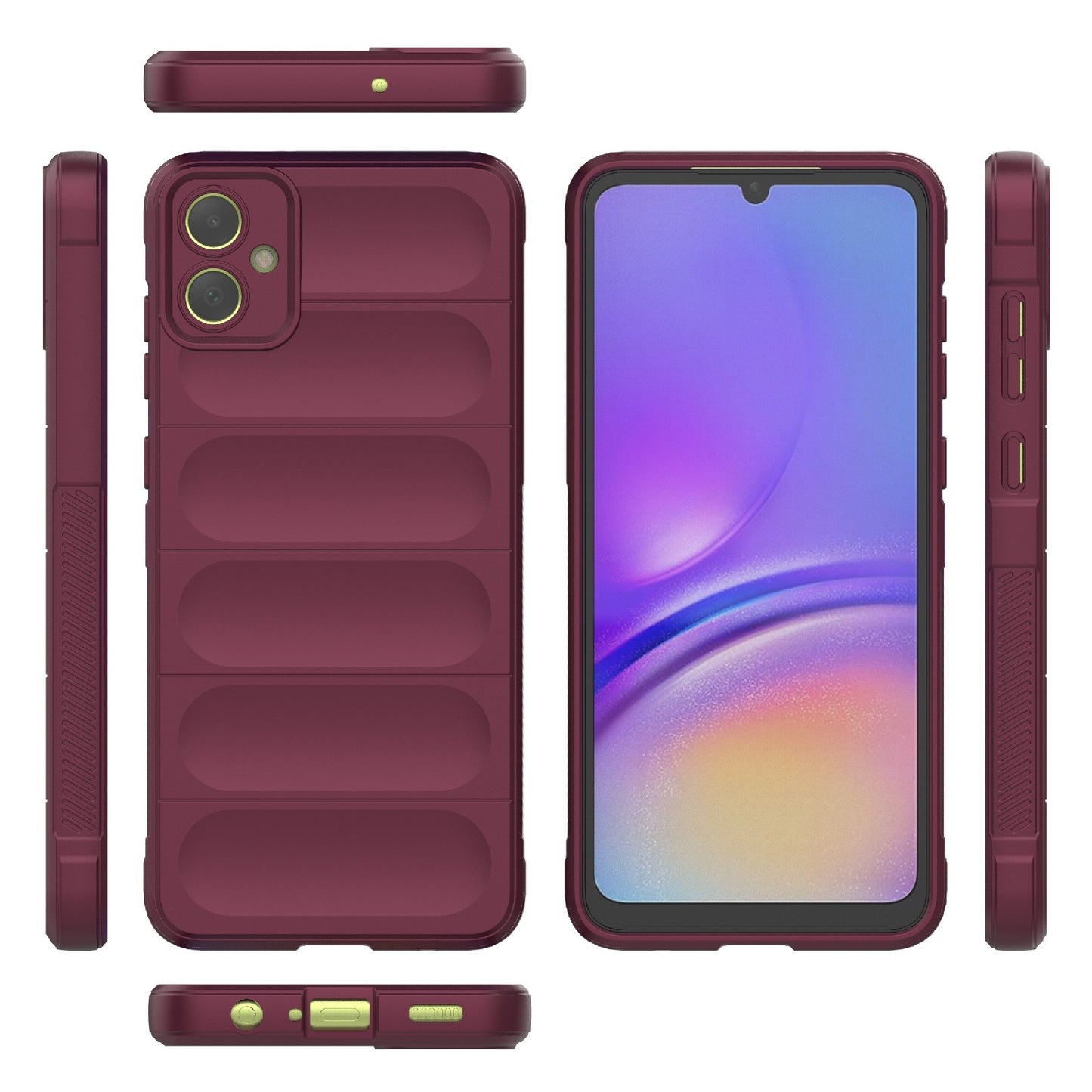 Samsung Galaxy A05 4G Magic Shield TPU + Flannel Protective Phone Case Cover, Shockproof Scratch Resistant
