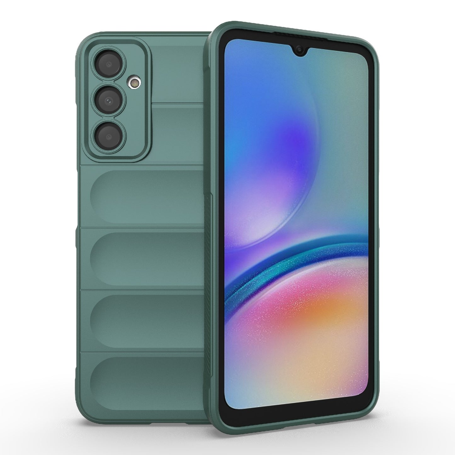 Samsung Galaxy A05s 4G Magic Shield TPU + Flannel Protective Phone Case Cover, Shockproof Scratch Resistant