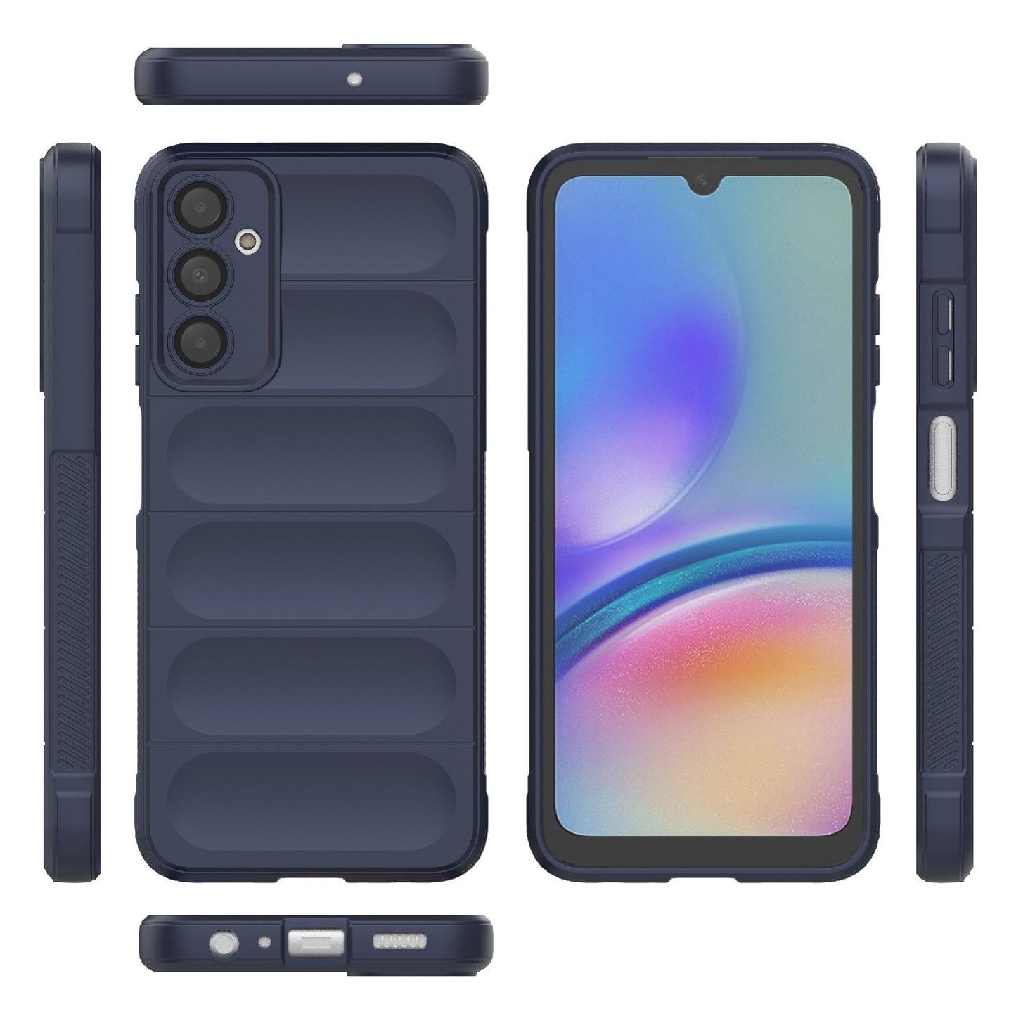 Samsung Galaxy A05s 4G Magic Shield TPU + Flannel Protective Phone Case Cover, Shockproof Scratch Resistant