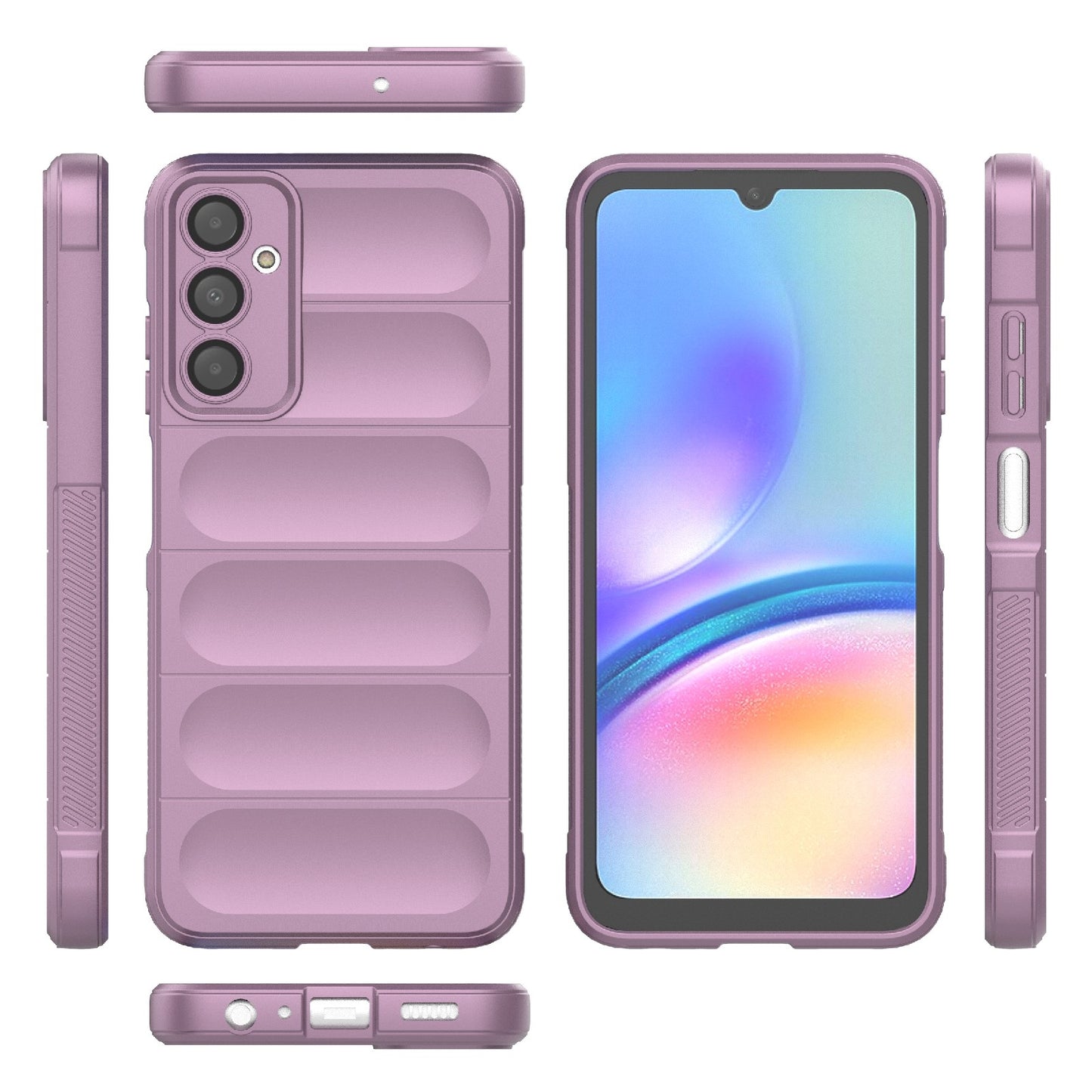 Samsung Galaxy A05s 4G Magic Shield TPU + Flannel Protective Phone Case Cover, Shockproof Scratch Resistant